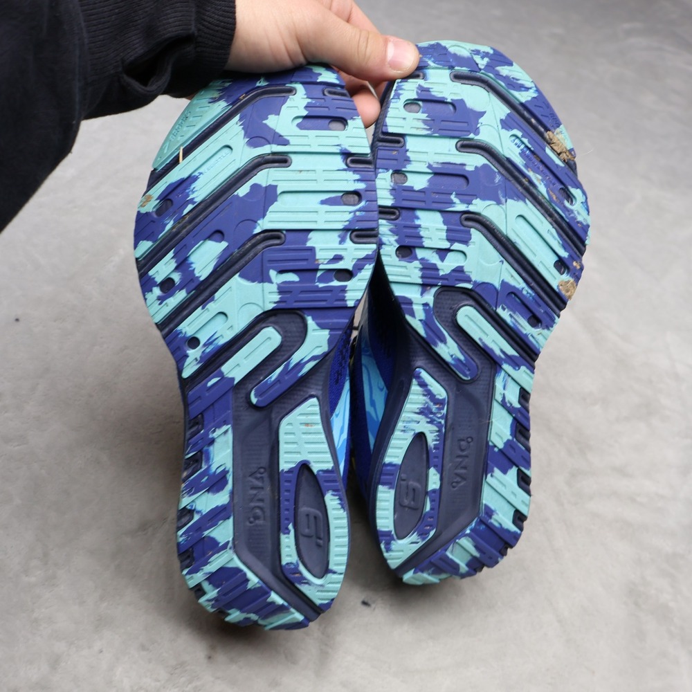 Brooks Womens 9.5B Running Shoes Blue Launch 9 Lightweight Cushioned Athletic - Picture 12 of 16